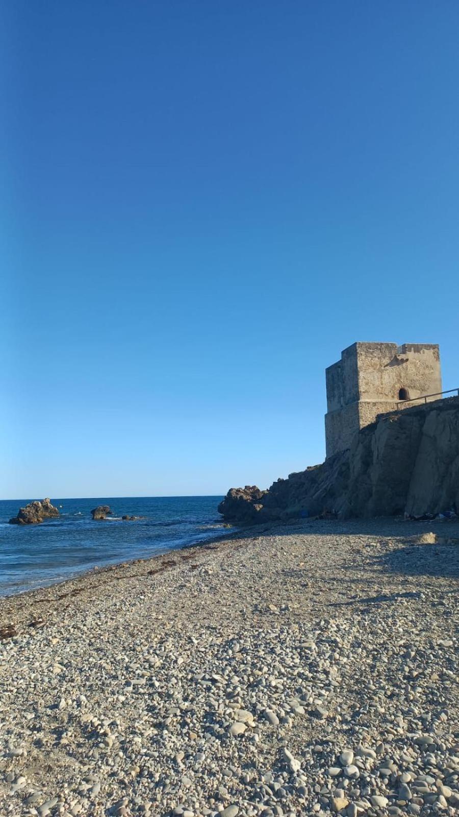 Casa Mira Bahia de Casares Villa Bagian luar foto
